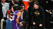 Los Lakers sobrevivieron a los Blazers sin Doncic ni Reaves
