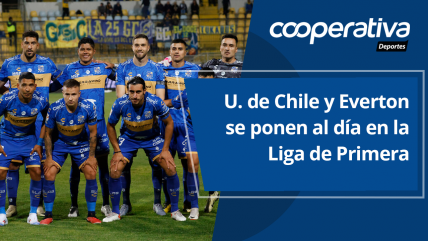 Cooperativa Deportes: U. de Chile y Everton se ponen al día en la Liga de Primera