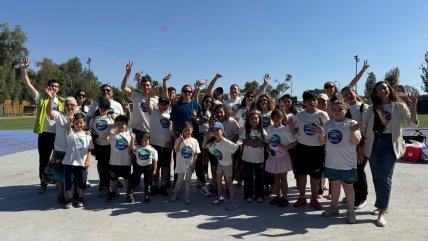   María Ignacia Montt realizó clínica deportiva para fomentar hábitos saludables en Renca 