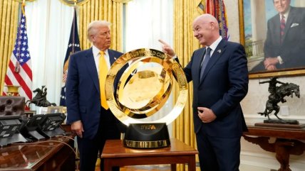   Infantino agradeció a Trump su ayuda para organizar el Mundial 2026 
