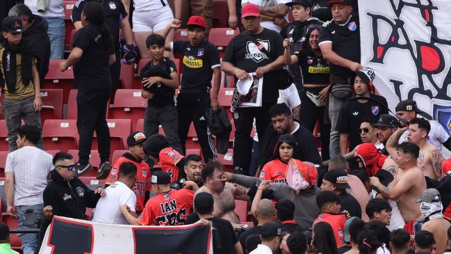 Colo Colo se querelló contra cuatro barristas por incidentes en el Estadio Nacional