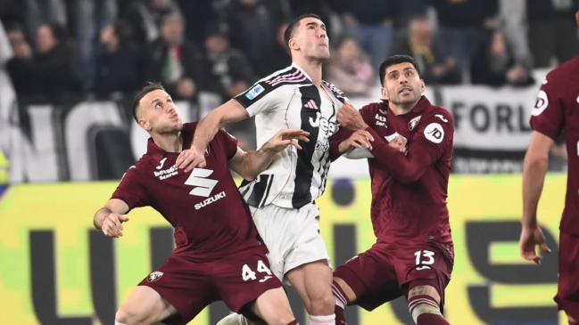 Guillermo Maripán fue titular en el empate de Torino en el clásico ante Juventus por la Serie A