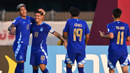   Argentina asestó siete goles a Fiyi y cerró su grupo del Mundial sub 17 con canasta completa 