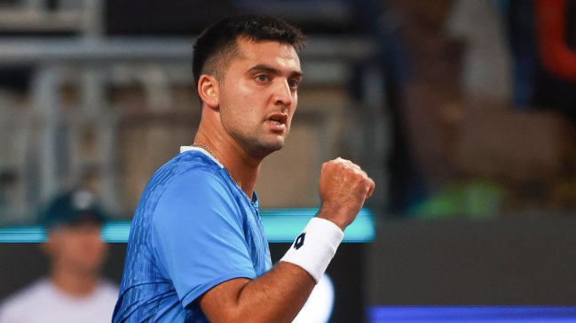 Tomás Barrios tuvo debut triunfal en el Challenger de Montevideo