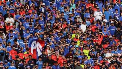 Universidad de Chile aplicó derecho de admisión a 44 hinchas tras partidos con Everton y Limache