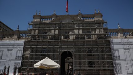   Municipio de Santiago paralizó la remodelación del Palacio de La Moneda 