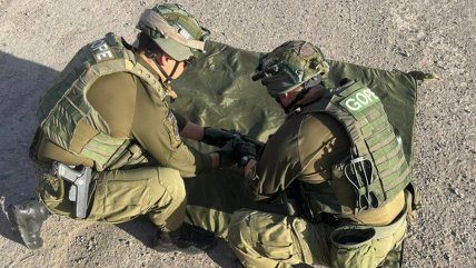   Hombre fue sorprendido con una granada en un bus interregional 