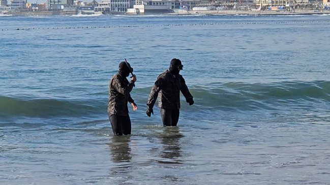 Investigan hallazgo de cuerpo en Playa Cavancha, en Iquique