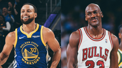   Stephen Curry igualó a Michael Jordan en histórico registro de la NBA 