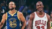 Stephen Curry igualó a Michael Jordan en histórico registro de la NBA