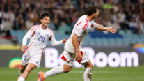 Gonzalo Tapia y Ben Brereton permitieron el festejo de La Roja ante Rusia