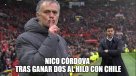 Nico Córdova fue el protagonista de los memes tras la victoria de La Roja sobre Perú en Rusia