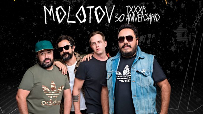 Molotov vuelve a Chile después de una década para celebrar sus 30 años en el Festival Santiago Rocks