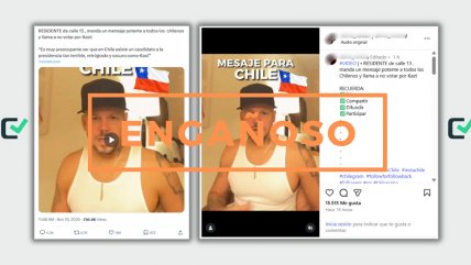   Engañoso: video en que Residente llama a no votar por Kast es de 2021 