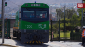 Con tecnología china: Chile puso en marcha su primera locomotora a hidrógeno verde