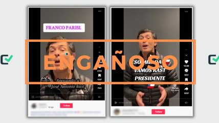   Engañoso: video en que Franco Parisi apoya a José Antonio Kast no es actual 