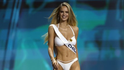 Así lució Inna Moll en el escenario del Miss Universo