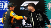 [VIDEO] Louis Tomlinson entregó el premio a Lando Norris por la 