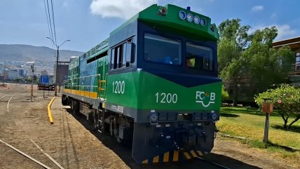   Antofagasta fue escenario del primer viaje de locomotora a hidrógeno verde de Latinoamérica 