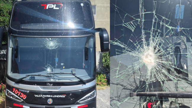 Bus de la U fue apedreado en la antesala de su duelo con O'Higgins en Rancagua