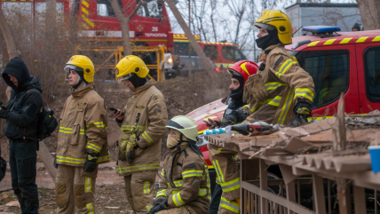  Drones ucranianos atacaron central eléctrica rusa  