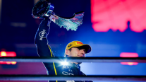 La valiosa celebración de Max Verstappen en el Gran Premio de Las Vegas