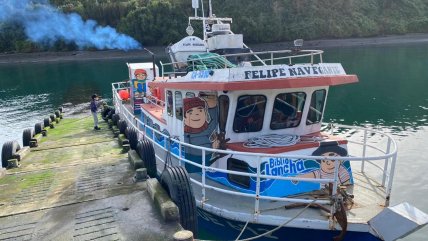   Filsa 2025: El recorrido de Bibliolancha para entregar cultura a las islas de Chiloé 