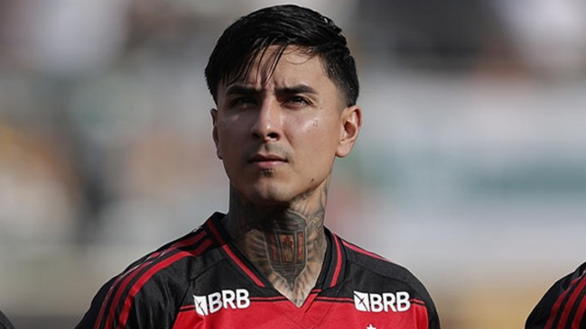 Prensa brasileña criticó a Erick Pulgar por imprudente acción en la final de la Libertadores