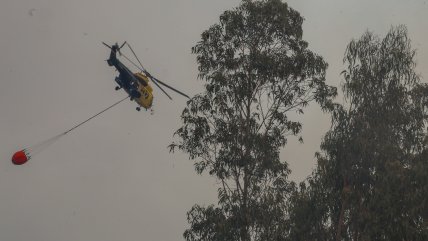 Senapred pide evacuar sectores de Melipilla por avance de incendio forestal