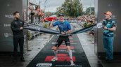 Diego Moya conquistó con récord nacional el Ironman 70.3 de Valdivia