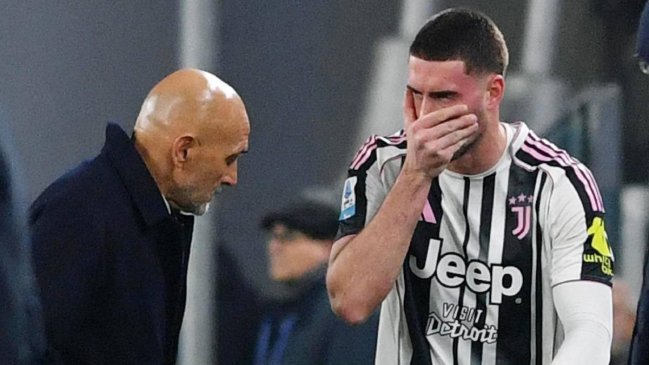 Juventus perdió a su goleador: Dusan Vlahovic sufrió grave lesión