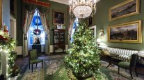 La Casa Blanca se ambienta para Navidad con alusión a los 250 años de la independencia