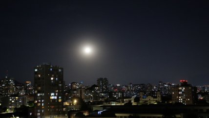   Súperluna de diciembre: así se iluminó Santiago 