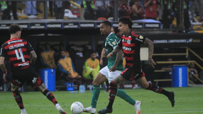 Erick Pulgar admitió que se asustó tras polémica falta en la final de la Copa Libertadores