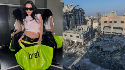   Charli XCX donará parte de las ganancias de su merch a niños palestinos 