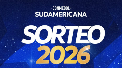   Conmebol informó fecha en que equipos chilenos conocerán sus cruces en la Sudamericana 