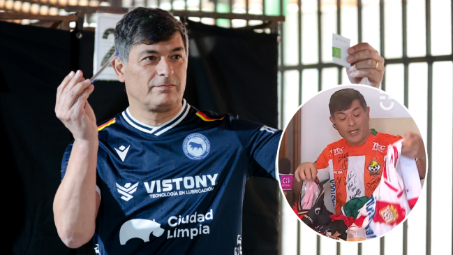 Votó con la de Osorno: Parisi lució varias camisetas del fútbol chileno en las elecciones