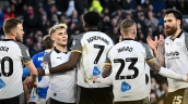Brereton sumó titularidad en el empate de Derby County ante Portsmouth en la Championship