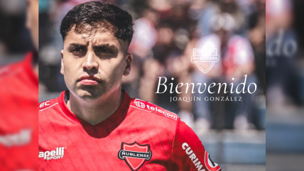   Joaquín González saltó de Curicó Unido a Ñublense para la Liga de Primera 2026 