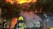 Incendio afectó a cité y bodegas colindantes de persa en Estación Central