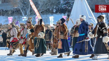   Tradición y nieve: la XXI edición de la Feria de Nadam en Mongolia Interior 