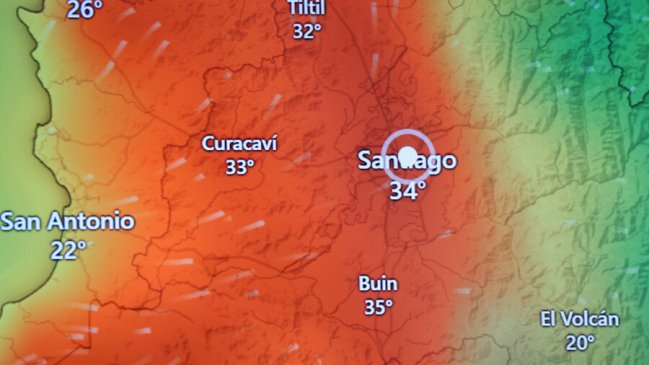 Senapred declaró alerta roja en la Región Metropolitana por 