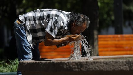 Ola de calor con temperaturas 