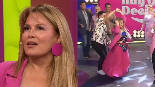 Cathy Barriga hizo sorpresiva aparición en TV: se fue bailando cumbia en medio de compleja situación judicial