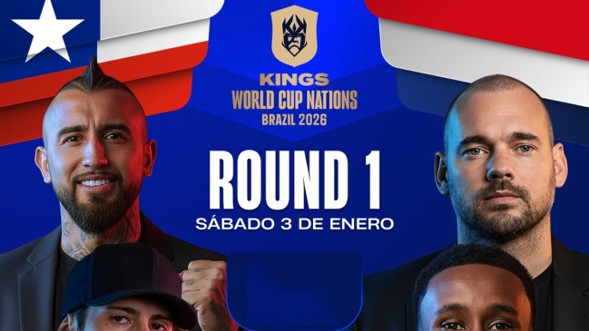 Con Vidal en formato remoto: Chile debuta ante Países Bajos en el Mundial de la Kings League