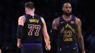Doncic y LeBron comandaron el triunfo de los Lakers ante los Grizzlies