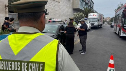   Más de 200 detenidos registró Carabineros durante servicios de Año Nuevo en Antofagasta 