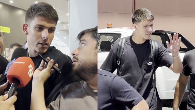 Lucas Romero llegó a Chile para firmar por la U: 