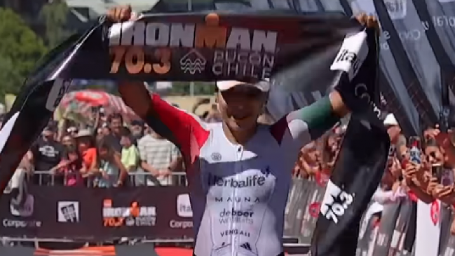 Cecilia Pérez se consagró bicampeona del Ironman 70.3 de Pucón