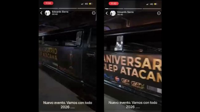 Limusina, cámara 360 y bar: la polémica fiesta del SLEP Atacama